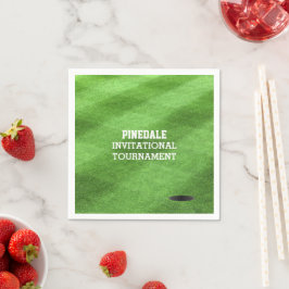 Golfplatz Turf Personalisiert Serviette