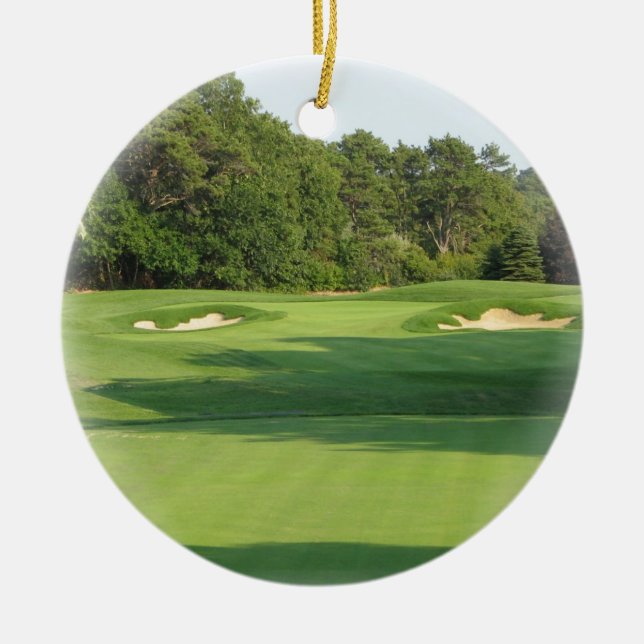 Golfplatz-Verzierung Keramik Ornament (Vorne)