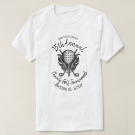 Golfplatz Wohltätigkeit Ball T-Shirt Klubs