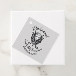 Golfplatz Wohltätigkeit Ball T-Shirt Klubs Geschenkanhänger