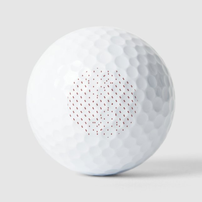 Golfplätze Golfball (Vorderseite)
