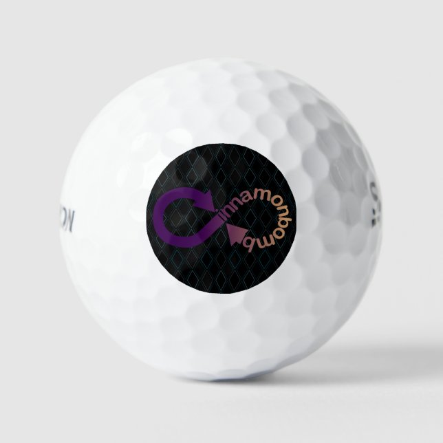 Golfplätze Golfball (Vorderseite)