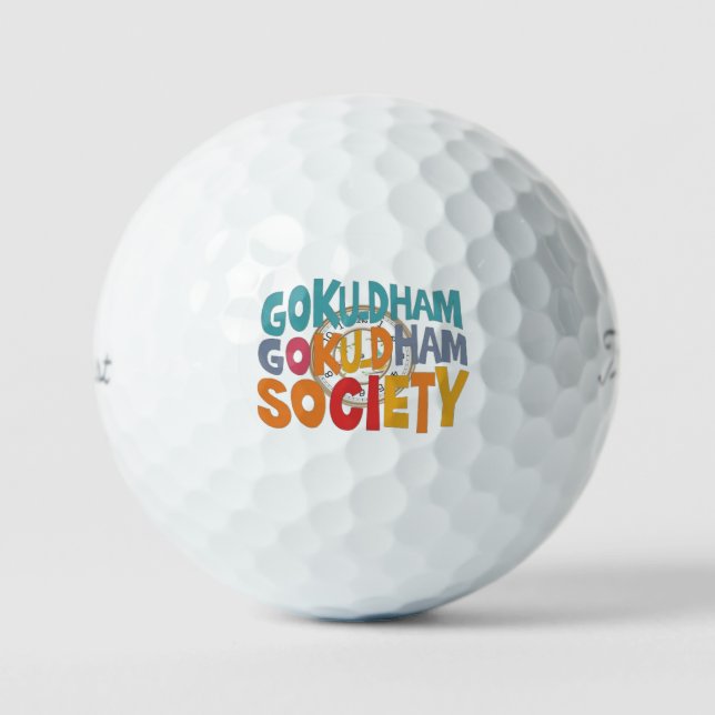 Golfplätze Golfball (Vorderseite)