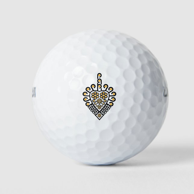 Golfplätze Golfball (Vorderseite)