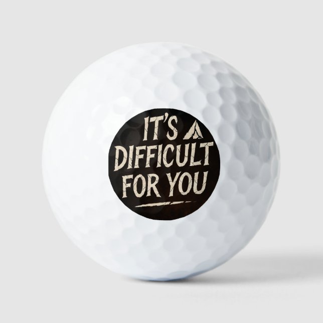 Golfplätze Golfball (Vorderseite)