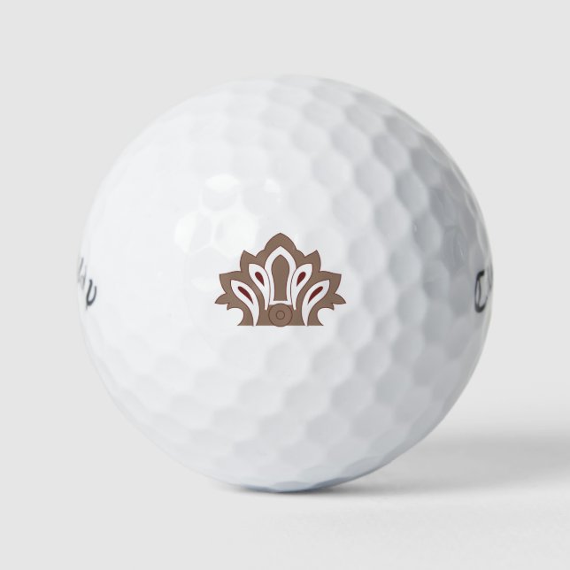 Golfplätze Golfball (Vorderseite)