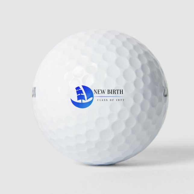 Golfplätze Golfball (Vorderseite)