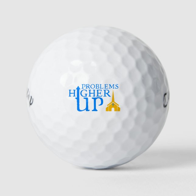Golfplätze Golfball (Vorderseite)