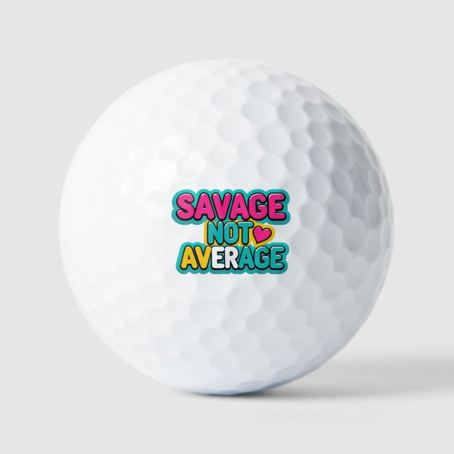 Golfplätze Golfball (Vorderseite)