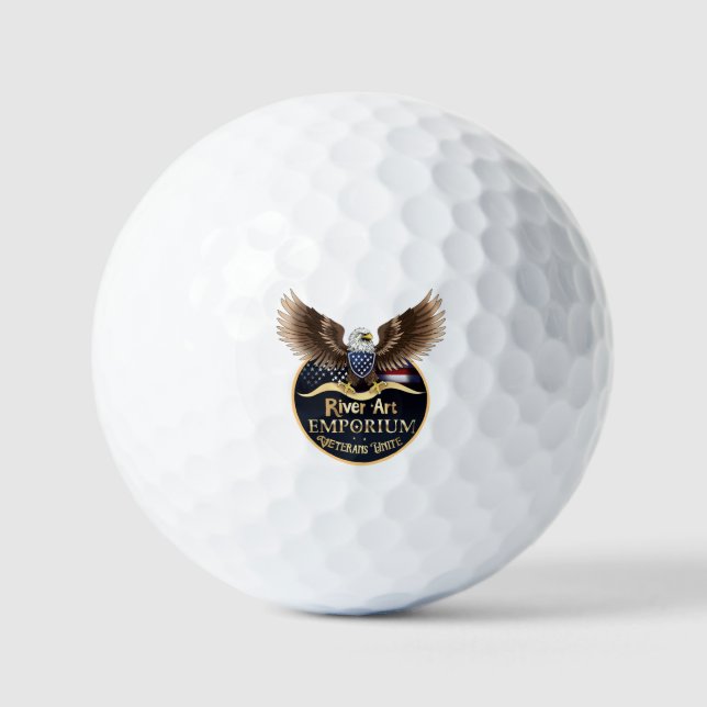Golfplätze Golfball (Vorderseite)