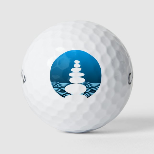 Golfplätze Golfball (Vorderseite)