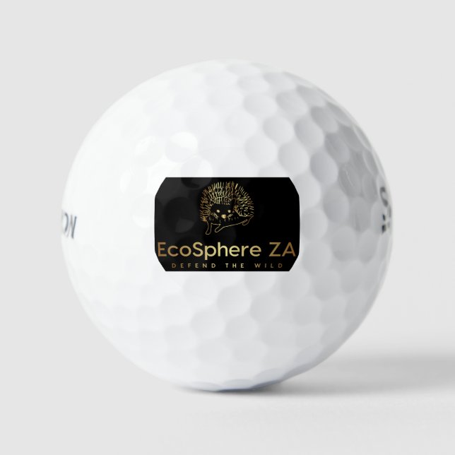 Golfplätze Golfball (Vorderseite)