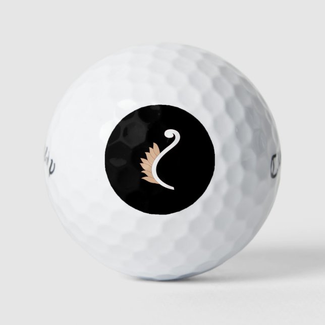 Golfplätze Golfball (Vorderseite)