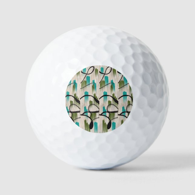 Golfplätze Golfball (Vorderseite)