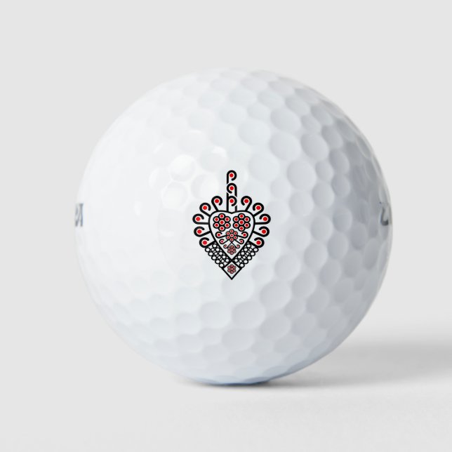 Golfplätze Golfball (Vorderseite)