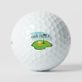 Golfplätze im 19. Loch Golfball