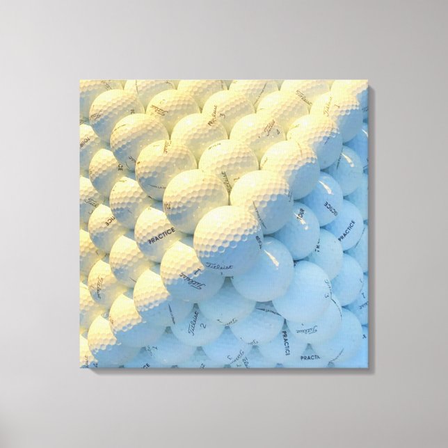 Golfplätze Leinwanddruck (Vorderseite)