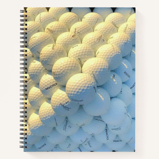Golfplätze Notizbuch (Vorderseite)