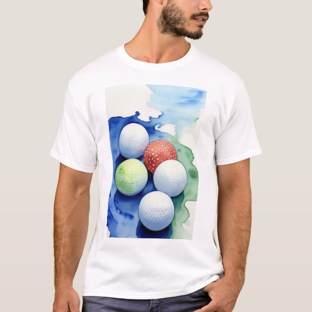 Golfplätze T-Shirt (Vorderseite)