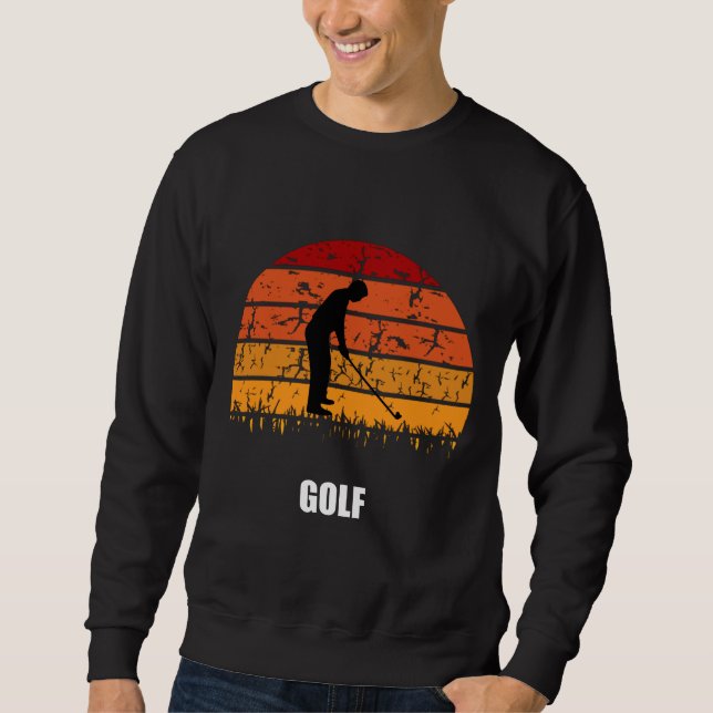 Golfrücklauf Sweatshirt (Vorderseite)