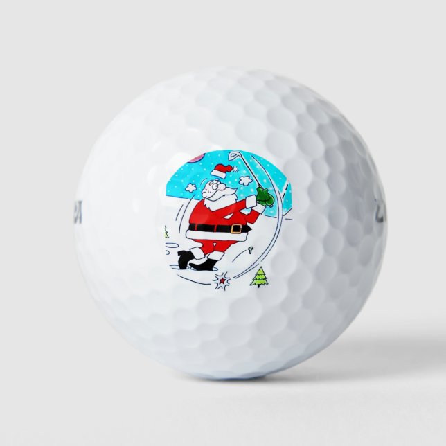 ***GOLFSANTA*** GOLFBALL (Vorderseite)