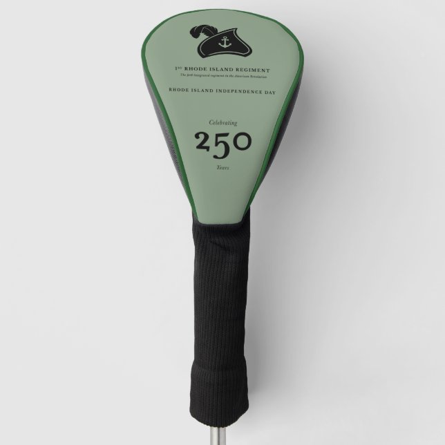 Golfschlägerabdeckung — 1. Rhode Island Regiment Golf Headcover (Vorderseite)