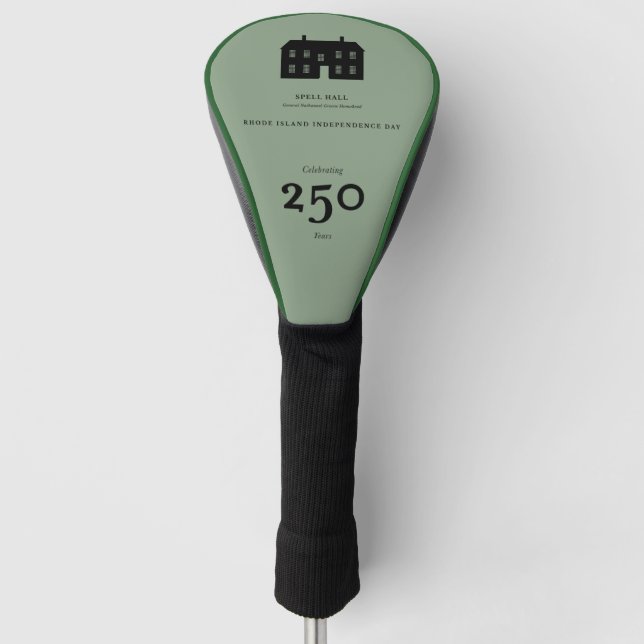 Golfschlägerabdeckung — Spell Hall Golf Headcover (Vorderseite)