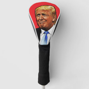 GOLFSCHLAGKAPPEN-ABDECKUNG DONALD TRUMP GOLF HEADCOVER