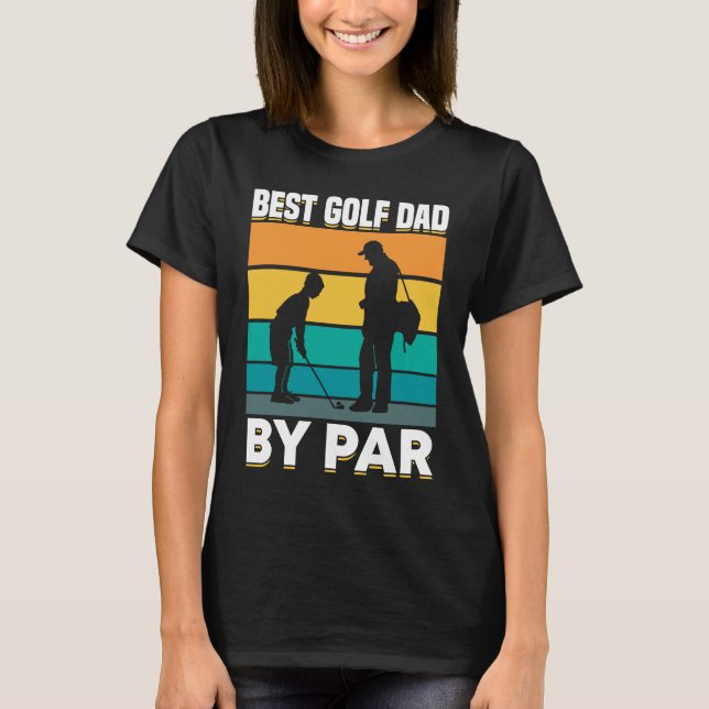 Golfspiel Golf Player Coach Pater Golfer Vater 7 T-Shirt (Vorderseite)