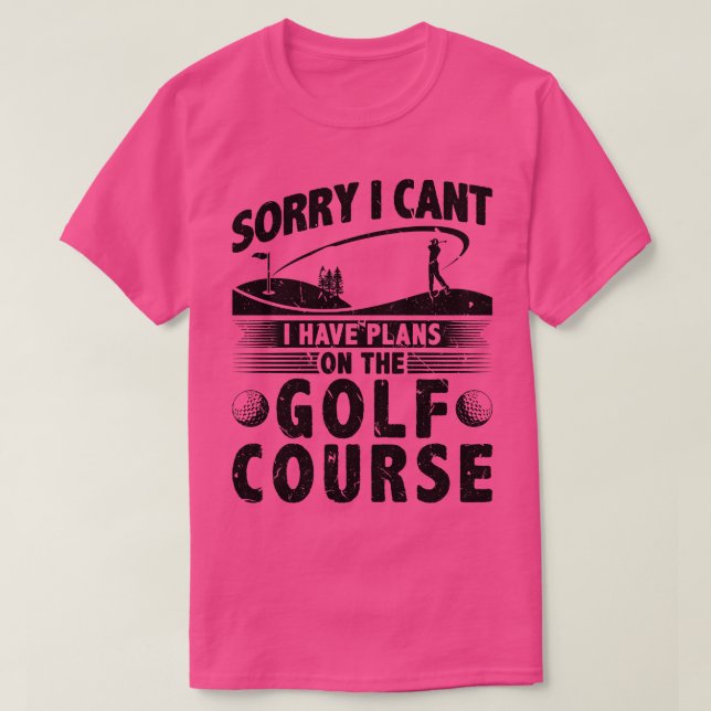 Golfspiel Zitat Funny Golf T-Shirt (Design vorne)
