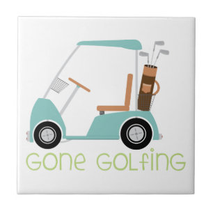 Golfspielen Fliese
