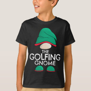 Golfspielen Gnome Matching Familie Weihnachten Paj T-Shirt