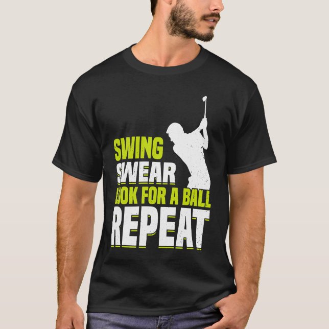 Golfspielen Golf Player Coach Golfer 2 T-Shirt (Vorderseite)