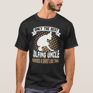 Golfspielen Golf Player Coach Golfer Onkel 1 T-Shirt