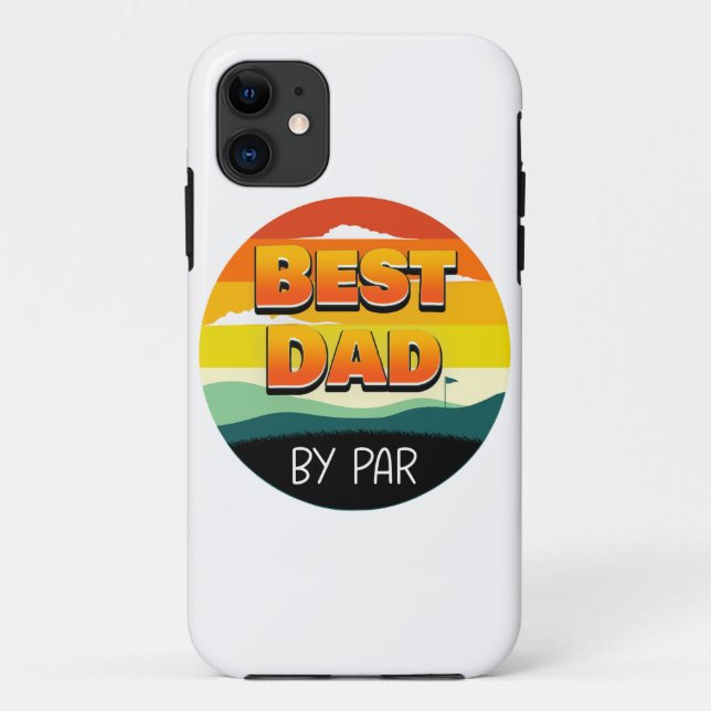 Golfspielen Golfer Vater Der beste Vater Case-Mate iPhone Hülle (Rückseite)