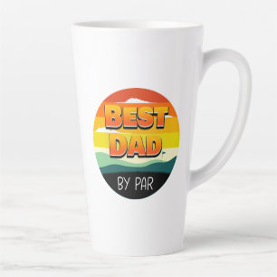 Golfspielen Golfer Vater Der beste Vater Milchtasse