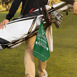 Golfspielen ist nicht jedermanns Sache, es braucht Golfhandtuch
