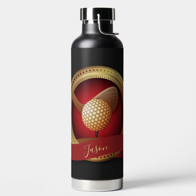 Golfspielen Trinkflasche (links)