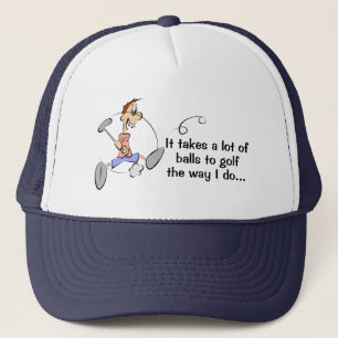 Golfspielen Truckerkappe