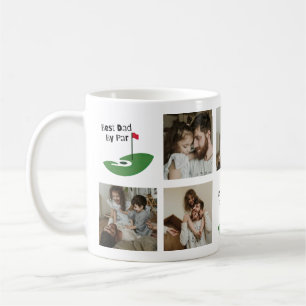 Golfspieler Bester Vater Durch Par Golf Wortspiel Kaffeetasse