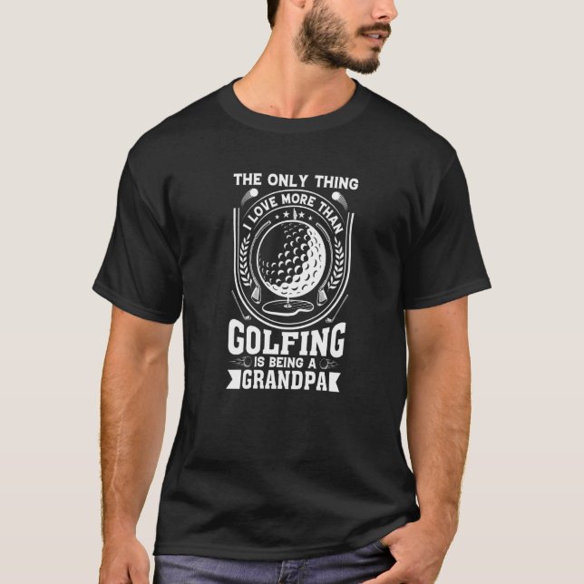 Golfspieler für Golfspieler T-Shirt (Vorderseite)