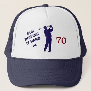 Golfspieler-Geburtstag 70 Truckerkappe