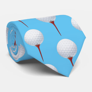 Golfspieler   Golfball Krawatte