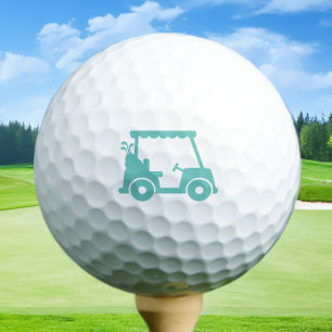 Golfspieler Golfspieler Cart Teal Sport Cool Golfball