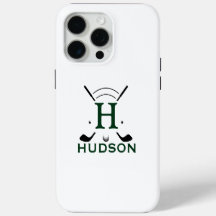 Golfspieler Initialen Benutzerdefiniertes Monogram