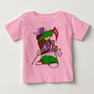 Golfspieler-Kind Baby T-shirt