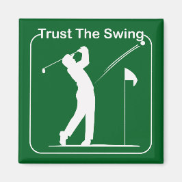 Golfspieler Magnet