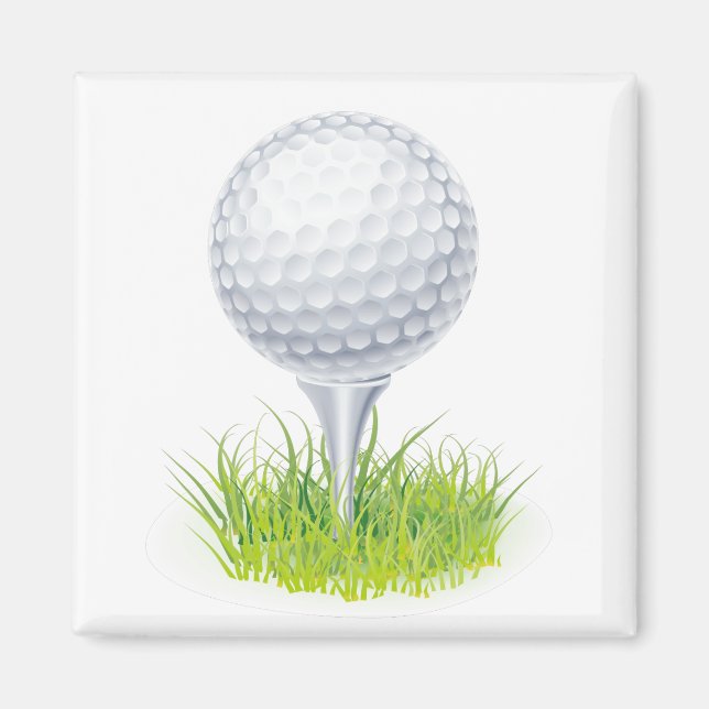 Golfspieler Magnet (Vorne)