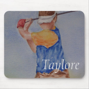 Golfspieler Mousepad