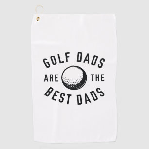 Golfspieler sind die besten Vater für Väter Golfhandtuch